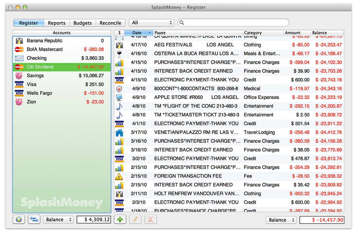 Best personal finance software for mac os x