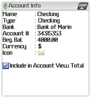 Account Info